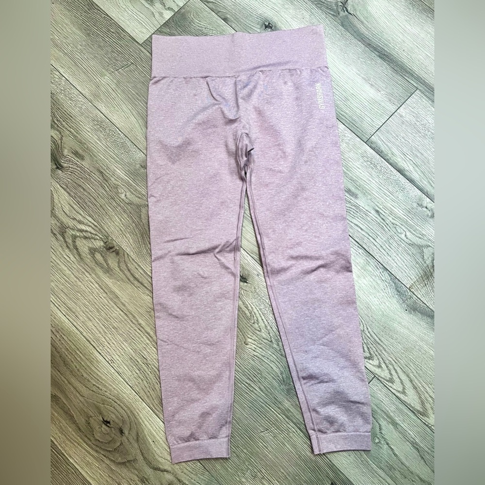 Gymshark Adapt Seamless Leggings Light Pink Size Large